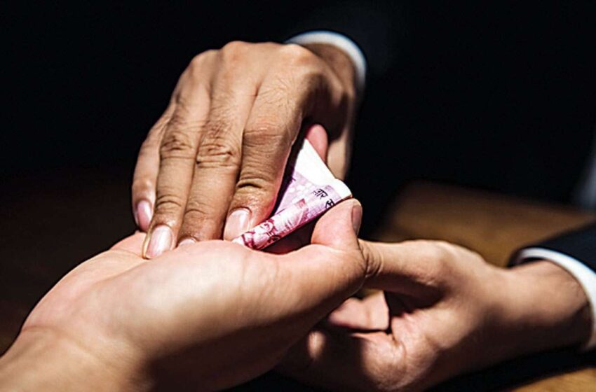  Corruption has taken root in government offices